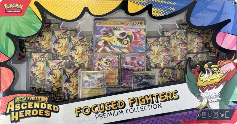 Ascended Heroes Focused Fighters Premium Collection (Sam's Club) - ME: Ascended Heroes (ASC)