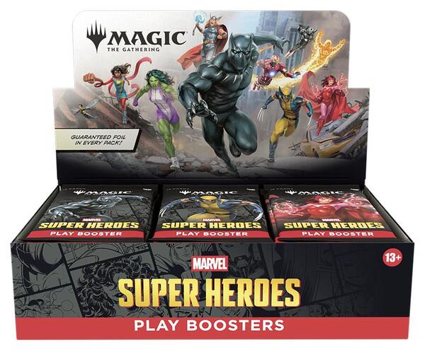 Marvel Super Heroes - Play Booster Display - Marvel Super Heroes (MSH)