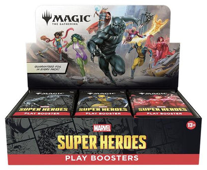 Marvel Super Heroes - Play Booster Display - Marvel Super Heroes (MSH)